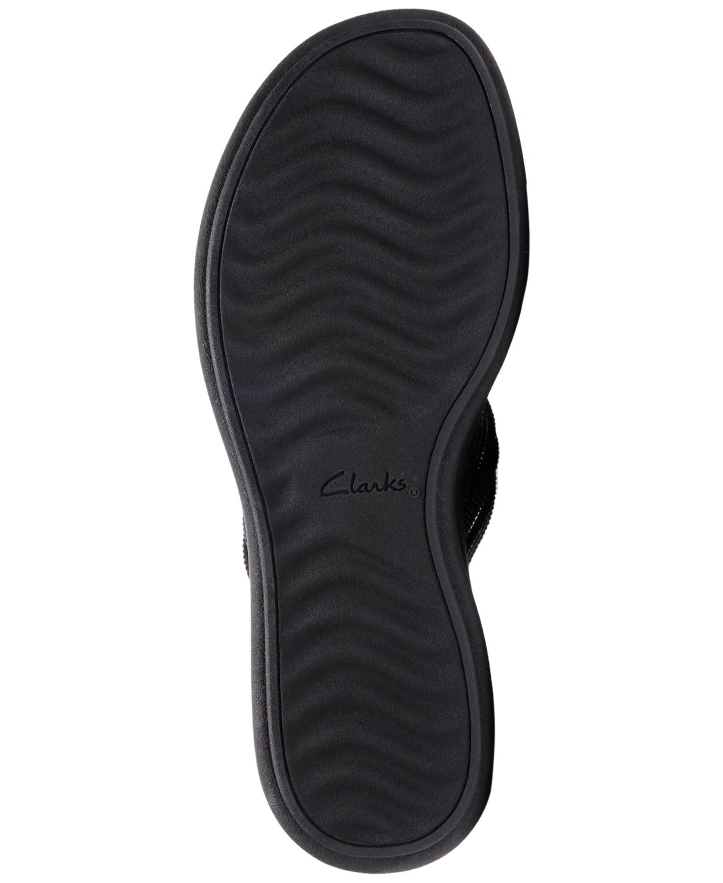 Женские сандалии Clarks Cloudsteppers Drift Gem Round Toe, цвет: Чёрный — фото 5