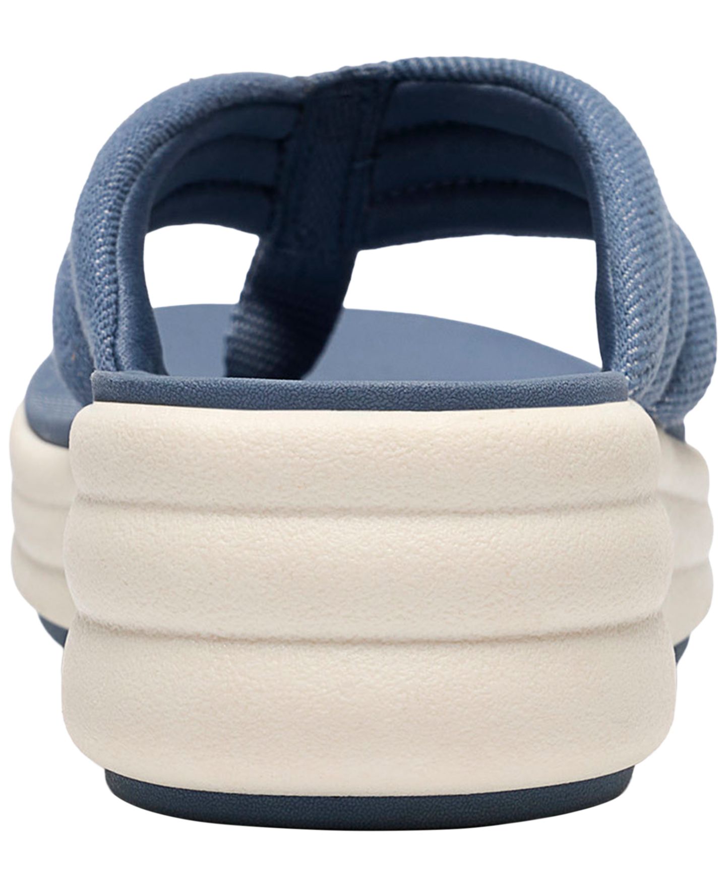 Женские сандалии Clarks Cloudsteppers Drift Carmen Slip-On, цвет: Синий серый — фото 3