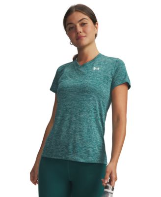 Women's Twist Tech V-Neck Short-Sleeve Top