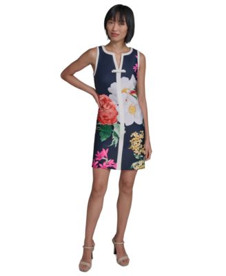 Women's Sleeveless Printed Dress