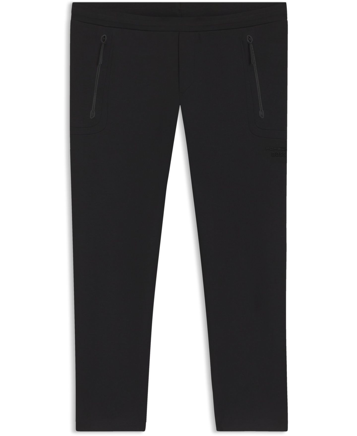 Мужские брюки Hugo Boss BOSS x Porsche Reflective Branding Tracksuit, цвет: Чёрный — фото 3
