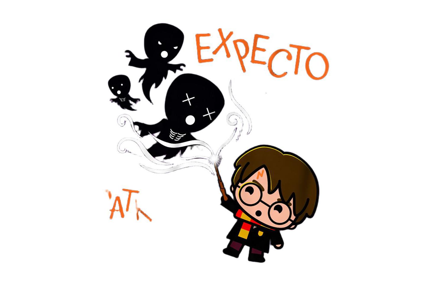 Мужская футболка Harry Potter Expecto Patronum, цвет: Фиолетовый — фото 2