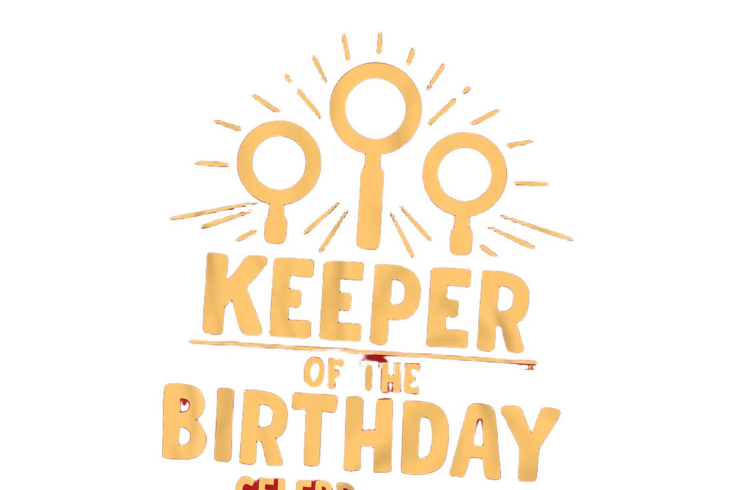 Men's Keeper Birthday Celebrations T Shirt
