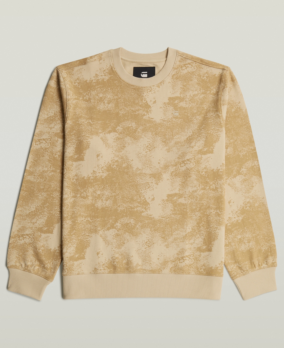 G-Star Raw Men's Printed Crewneck Sweater