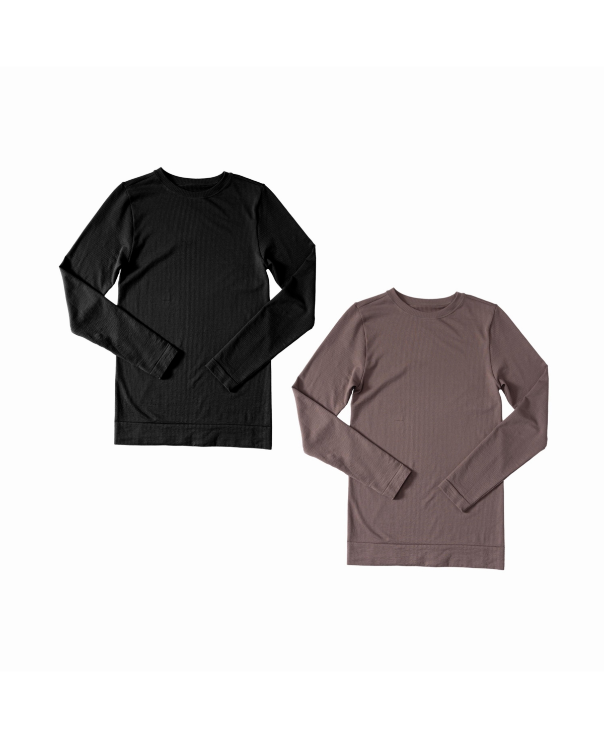 Ingrid + Isabel Women's Maternity Seamless Rib Long Sleeve Crew Tee