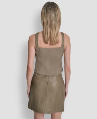 Women's Techy Sport Button-Up Vest Top