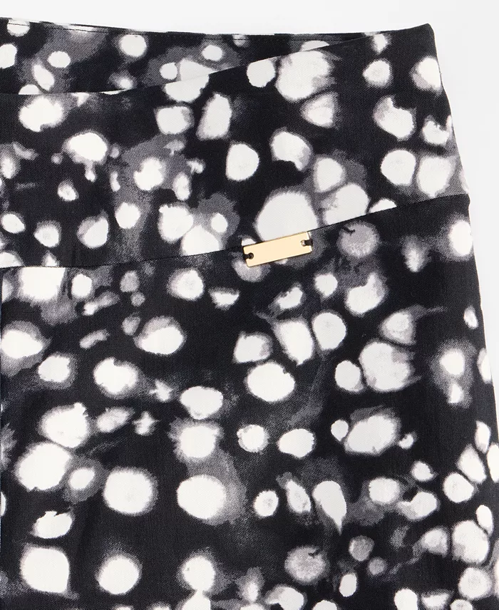 Women's Printed Pull-On Capri Pants - thumbnail 4