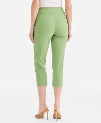 Women's Bengaline Pull-On Capri Pants