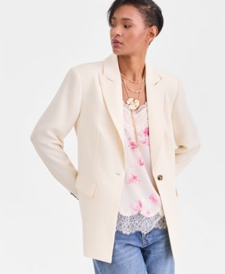 Women's Oversized One-Button Blazer