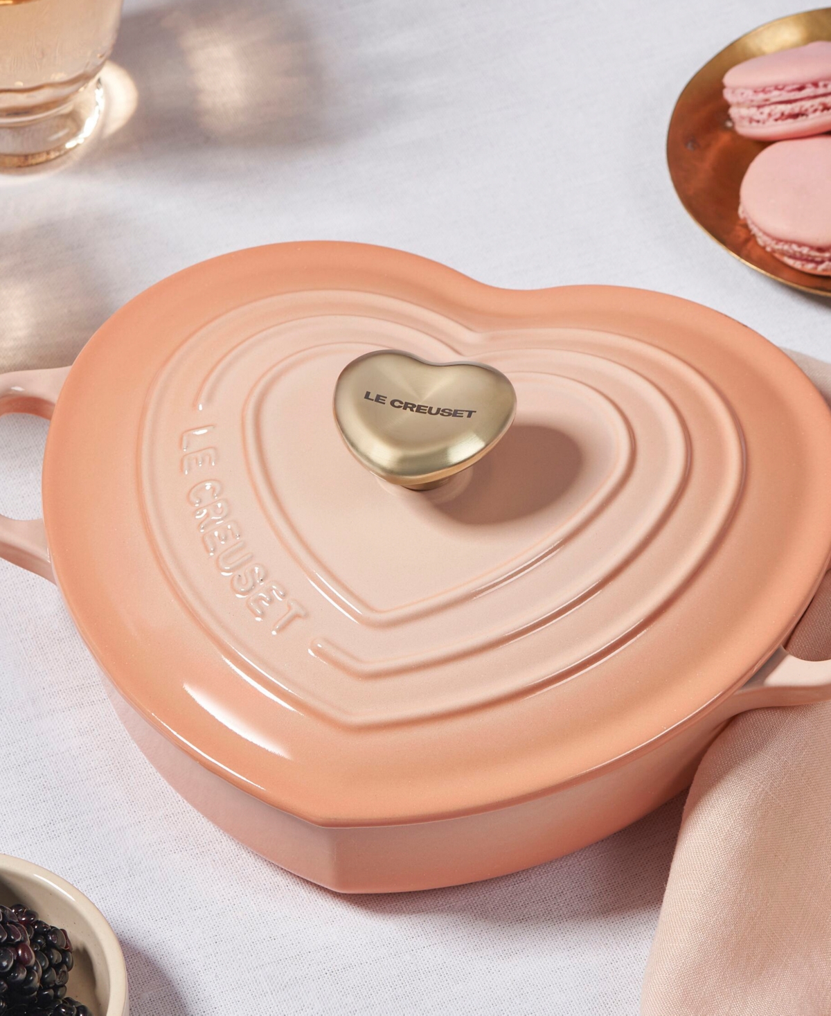 Le Creuset Cast Iron 1.25-Qt. Traditional Heart Dish
