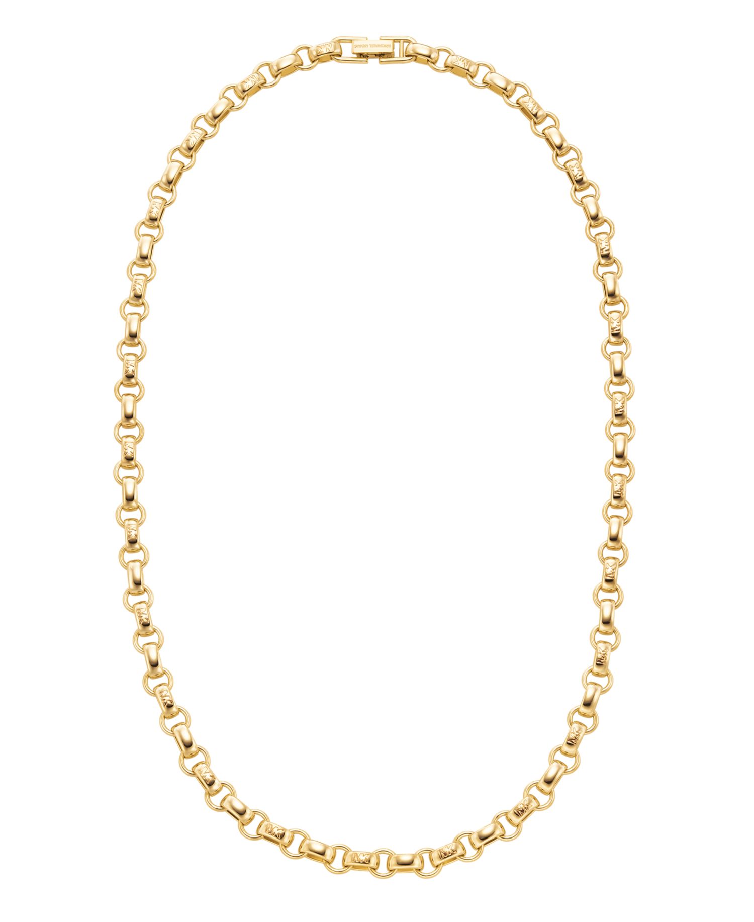 Gold-Tone Link Necklace