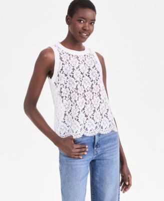 Women's Lace Sleeveless Top
