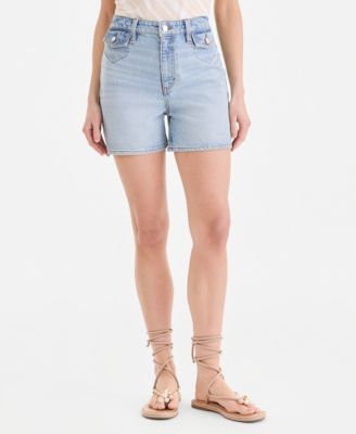 Women's High Waist Denim Shorts