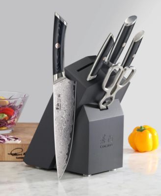Kuro Series Steel 6-Pc. Knife Set