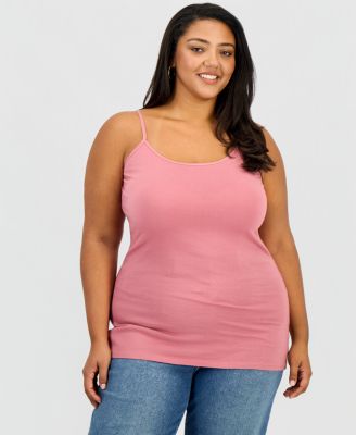 Trendy Plus Size Scoop-Neck Sleeveless Top