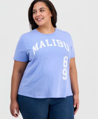 Trendy Plus Size Malibu 89 Short-Sleeve T-Shirt