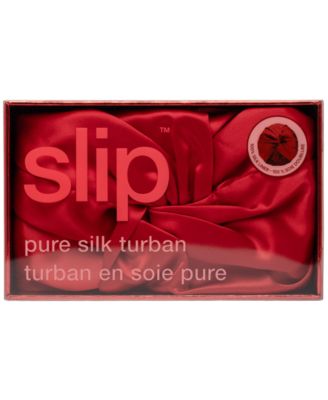 Scarlet Pure Silk Turban