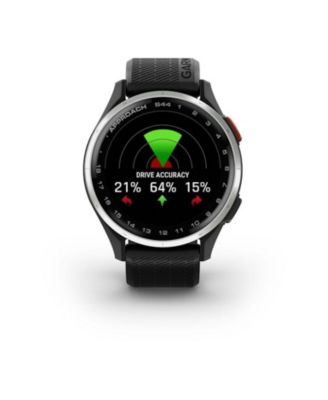 Approach S44, Silver/Black Silicone