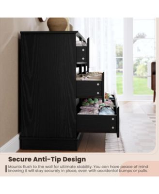 9-Drawer Dresser for Bedroom, Large Double Chest of Drawers with Deep Storage & Wide Top