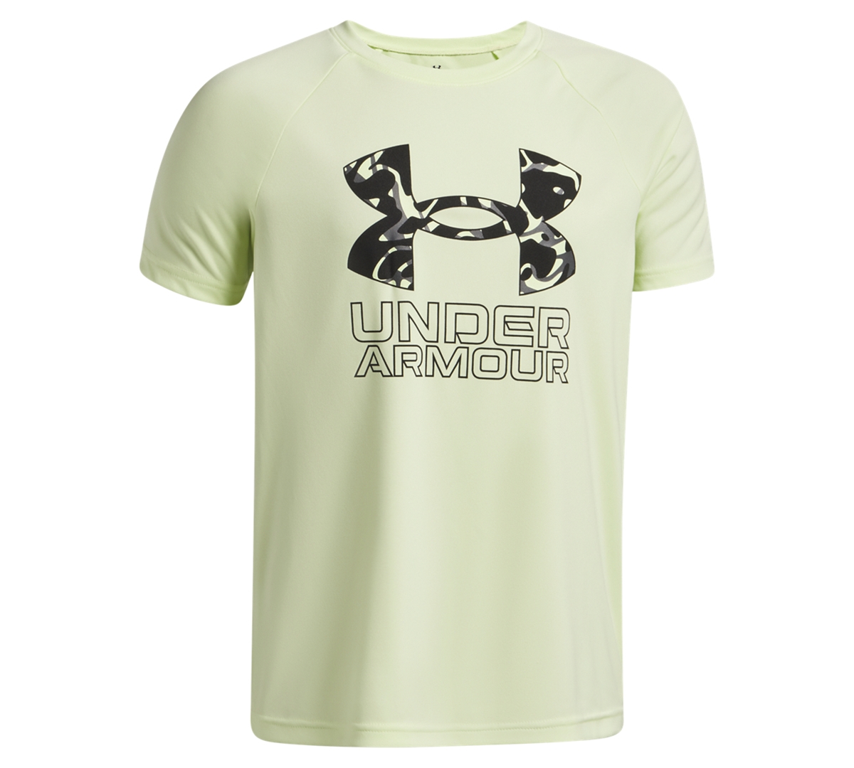 Under Armour Boys 7-20 Tech Hybrid Print Logo Graphic Short-Sleeve T-Shirt