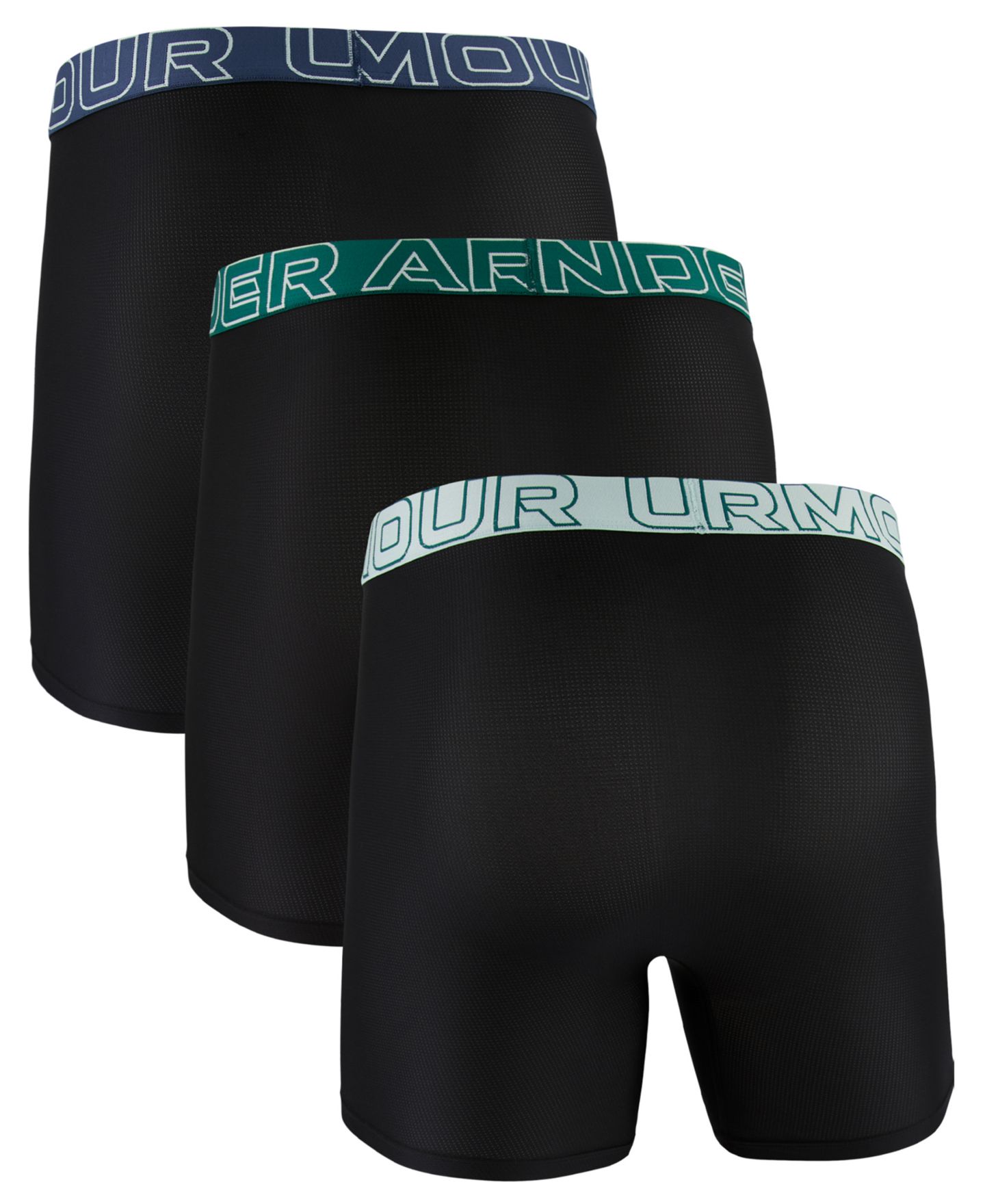 Трусы-боксеры Novelty для мужчин, 3 шт. — Under Armour, цвет: Чёрный — фото 4