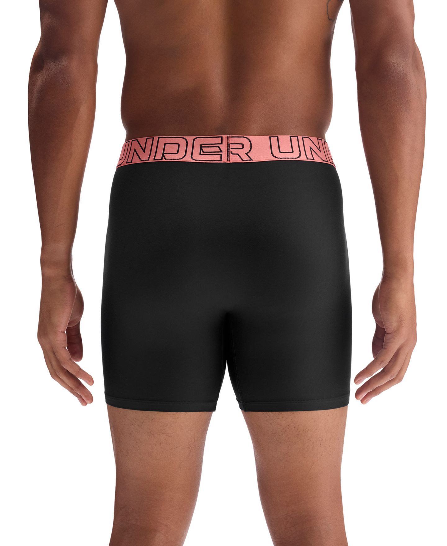Трусы-боксеры Tech для мужчин, 3 шт. — Under Armour, цвет: Чёрный — фото 3