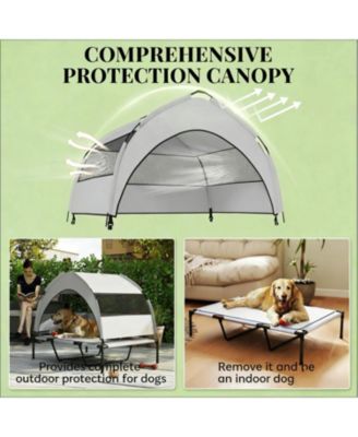 Elevated Portable Dog Cot for Outdoor