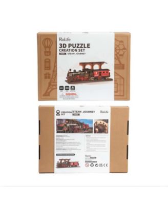 DIY 3D Puzzle - Steam Journey Train - 405pcs
