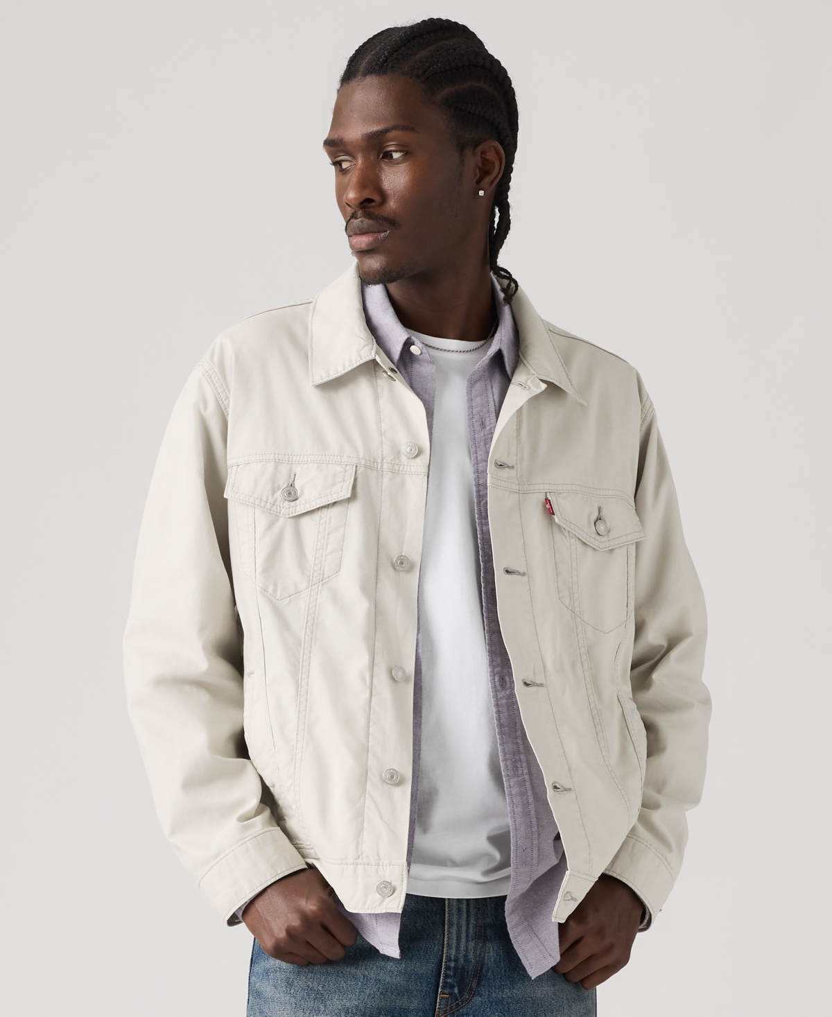 Levi's Men's Relaxed-Fit Trucker Jacket - Moonstruck