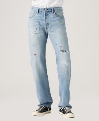 Levi’s Men’s 501 Original Fit Button Fly Stretch Jeans
