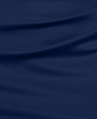 Women's One-Shoulder Pleat Long Dress