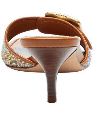 Women's Margot Slip-On Crystal Signature Jacquard Sandals