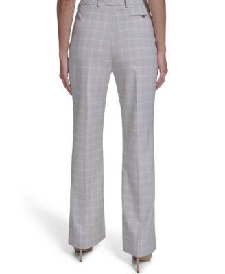 Women's Windowpane Modern Fit Pants