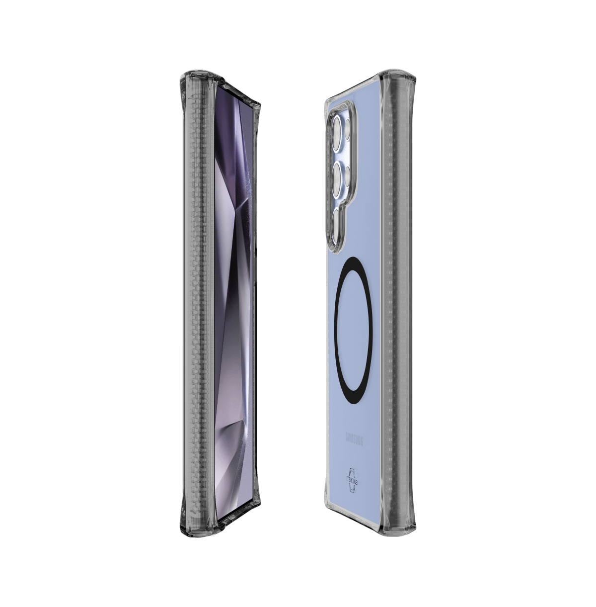 ITSkins Hybrid_R Clear MagSafe Case for Samsung Galaxy S25 Ultra