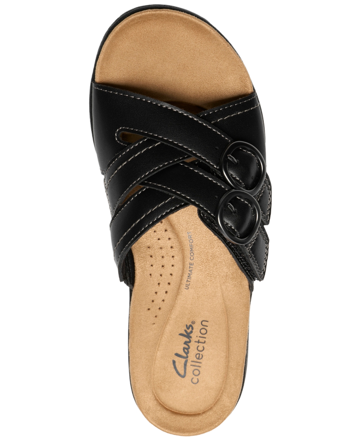 Clarks Women's Collection Laurieann Opal Round Toe Sandals