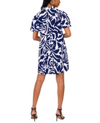 Women's Short-Sleeve Collared Dress