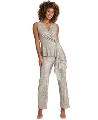 Women's Sequin Pull-On Pants