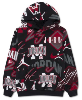 Boys' 8-20 Dynasty Printed Long-Sleeve Hoodie
