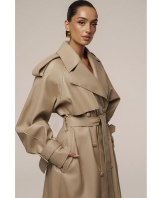 Women's The Icon PU Leather Coat