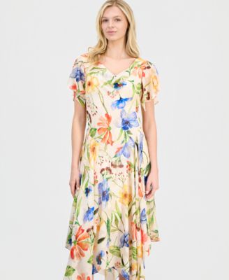 Women's Handkerchief-Hem Dress