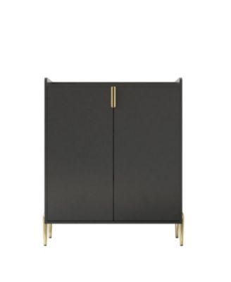 Streamdale Funiture Home wine bar cabinet with rack & shelf