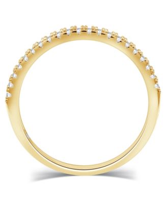 Cubic Zirconia Stack Ring