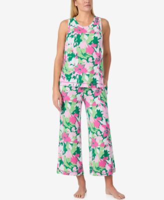 Women's Sleeveless Tank Top & Wide-Legged Pants, 2-Piece Set