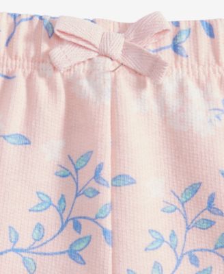 Toddler Girls' 2T-4T Mix and Match French Terry Countryside Floral-Print Shorts