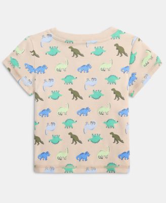 Baby Boys' 3M-24M Mix and Match Dino Family Printed T-Shirt