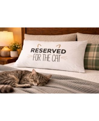 20" x 30" Reserved For The Cat Pillowcase
