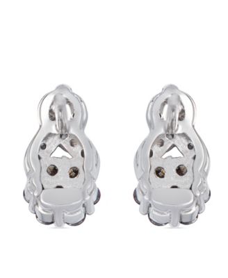 Chocolate Diamond (0.43 ct. t.w.) & Vanilla Diamond (0.08 ct. t.w.) Earrings in 14k Vanilla Gold