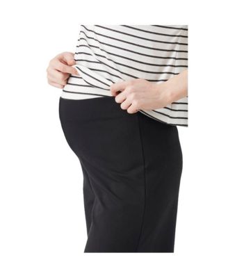 Maternity Ripe Isha Wide Leg Pant Black