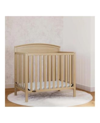 Benton 4-In-1 Convertible Mini Crib - Driftwood