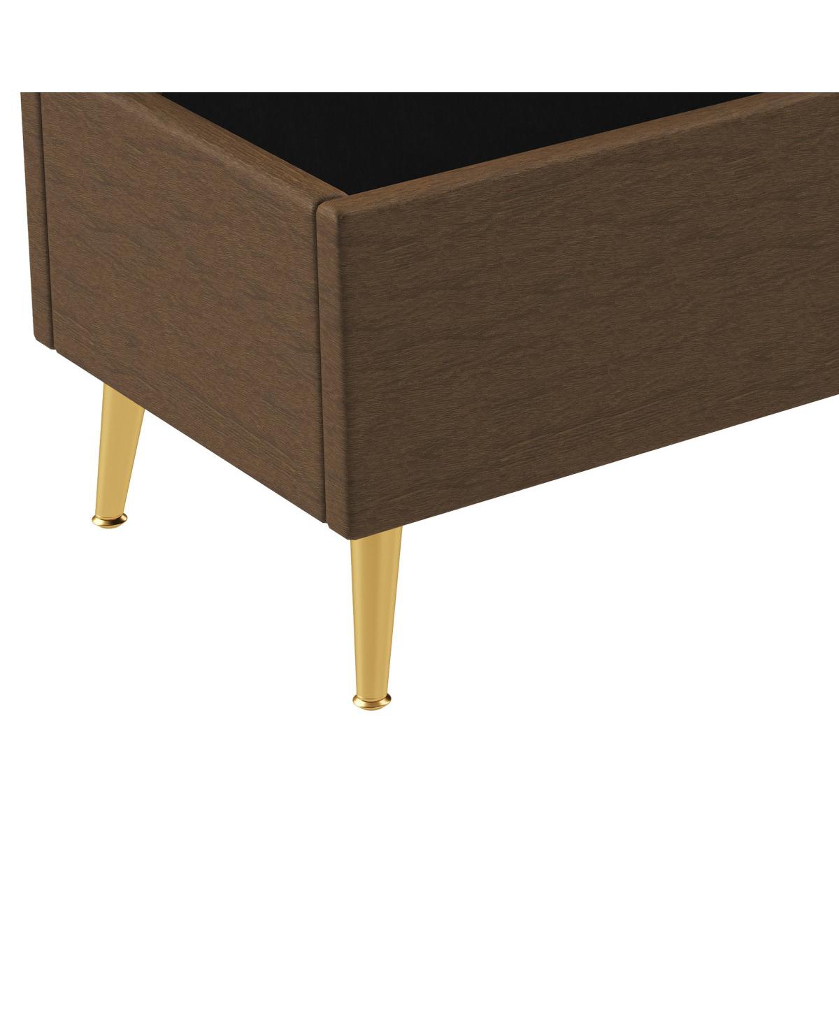 Streamdale Furniture Modern Upholstered Storage Ottoman Bench for Living Room, Bedroom